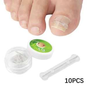 alt="10Pcs 13-20mm Nail Correction Stickers, an Ingrown Toenail Corrector Patch.